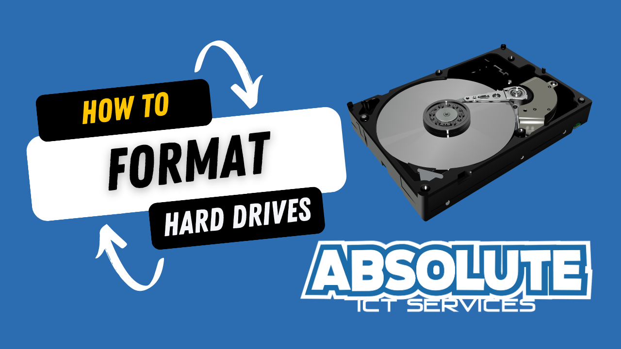 How to format an encrypted hard drive